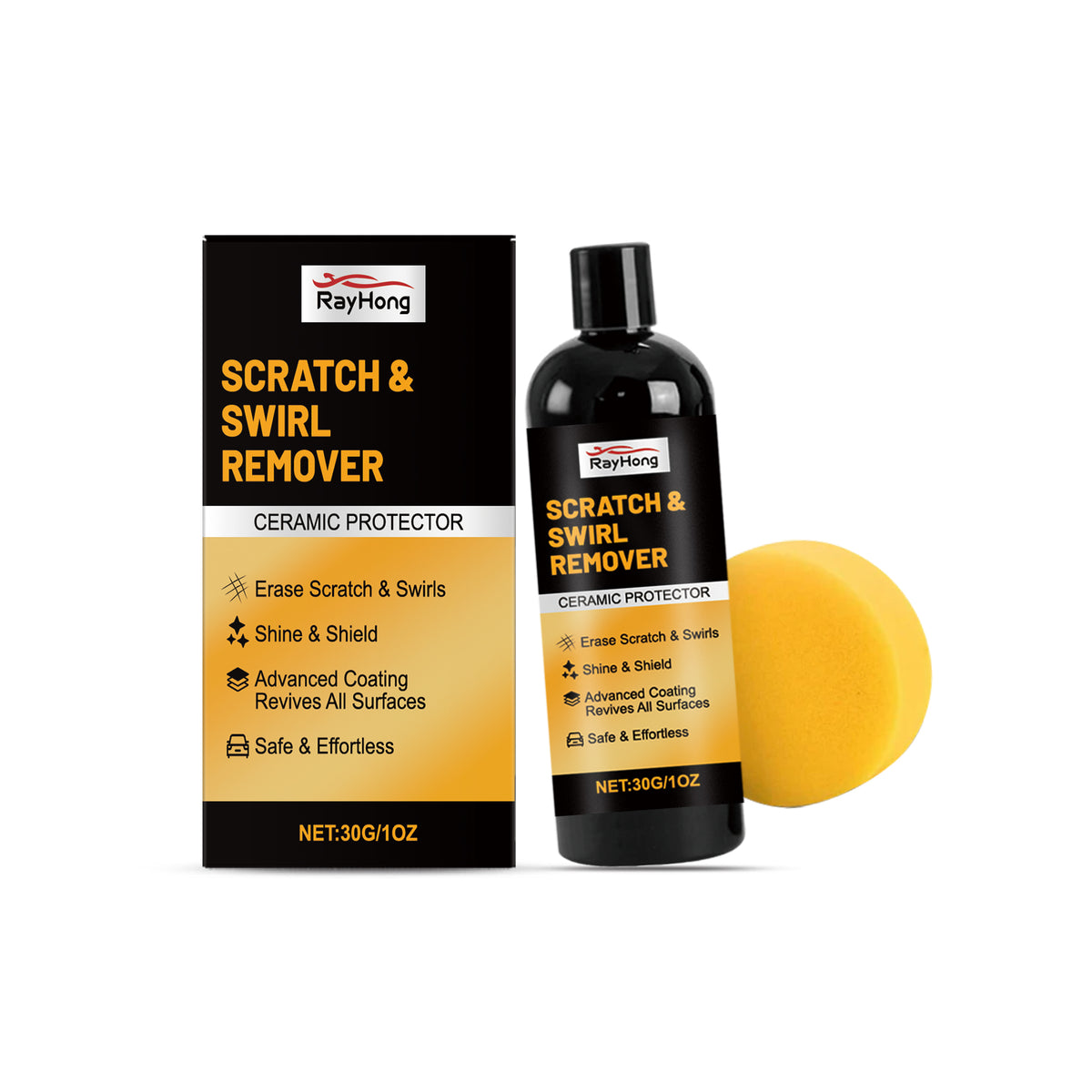 Car Scratch Repair Cream Kit Paint Polish Restoration Gloss Coating - Image 3