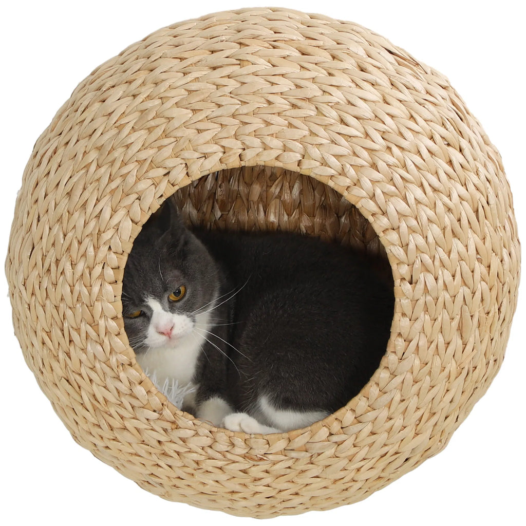 Cat Wall Shelf with Washable Cushion Wall Mounted Cat Condo Furniture for - Image 5