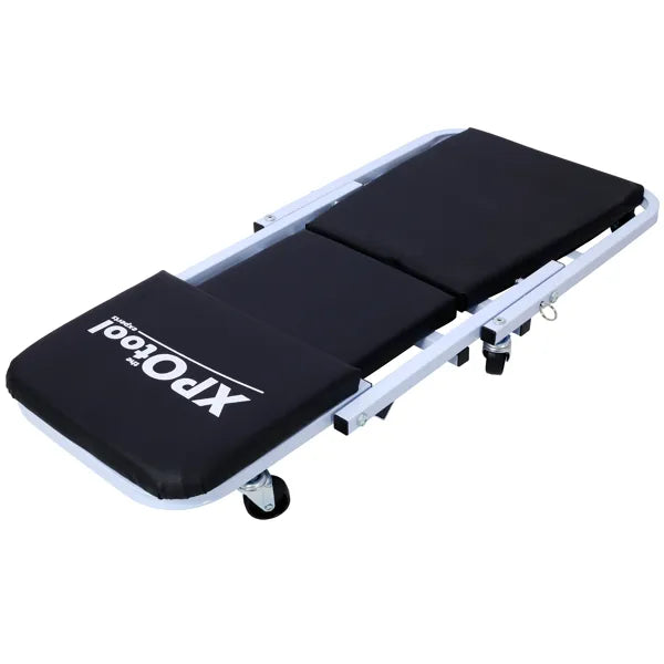 36 Inch 2 in 1 Foldable Mechanic Creeper and Rolling Stool Seat - Image 9