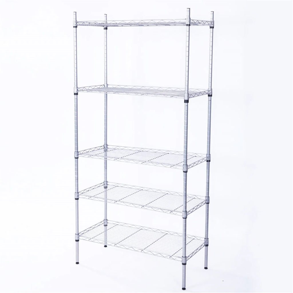 5-shelf adjustable heavy duty storage product angle 10
