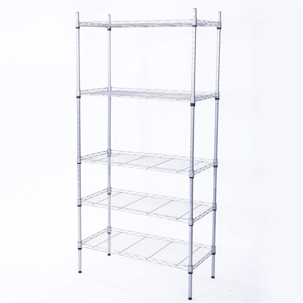 5-shelf adjustable heavy duty storage product angle 10