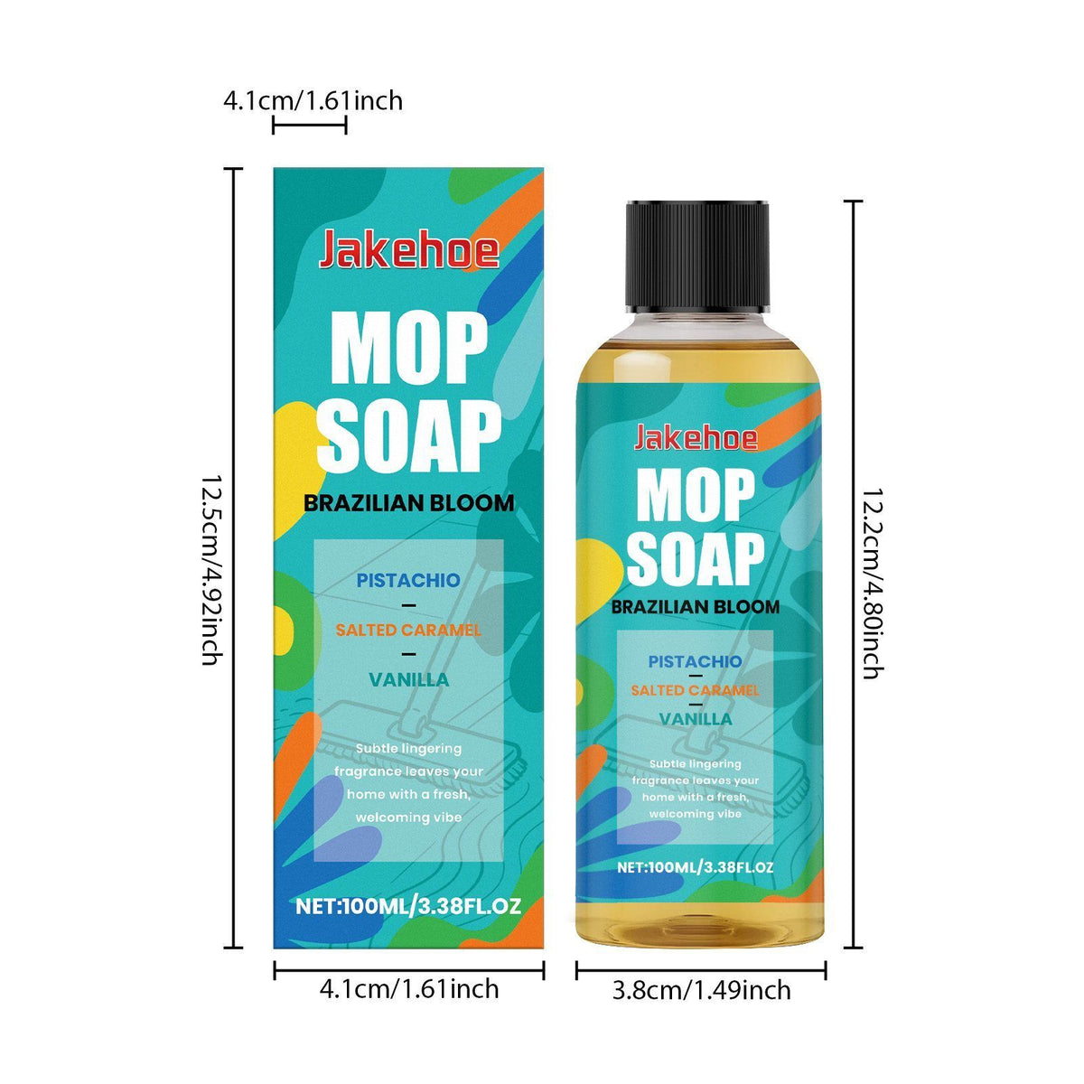 JAKEHOE Scented Floor Mop Cleaning Liquid 100 ml / 1 Bottle - Image 3