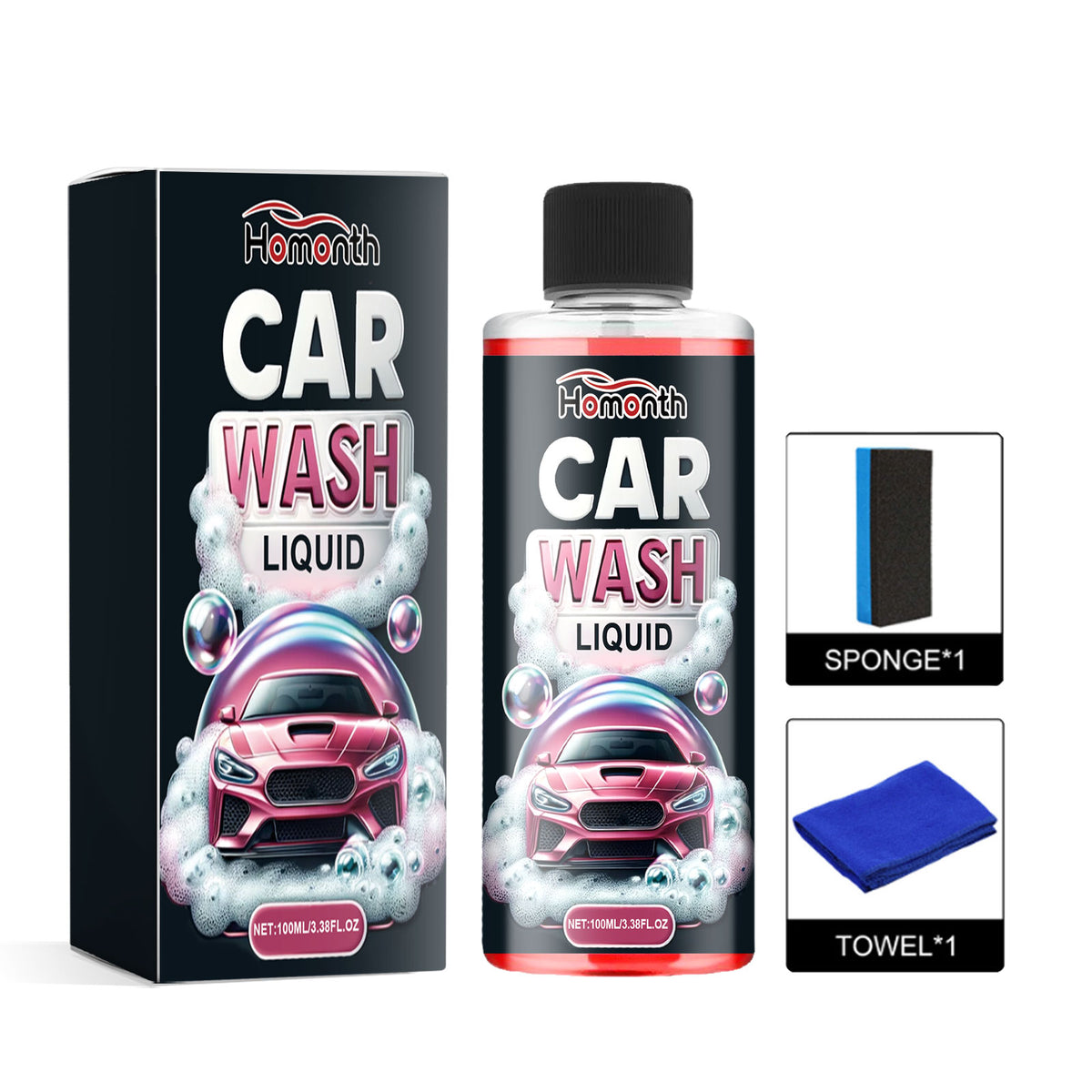 Foam Car Wash Soap Paint Coating Gloss Restoration - Image 5