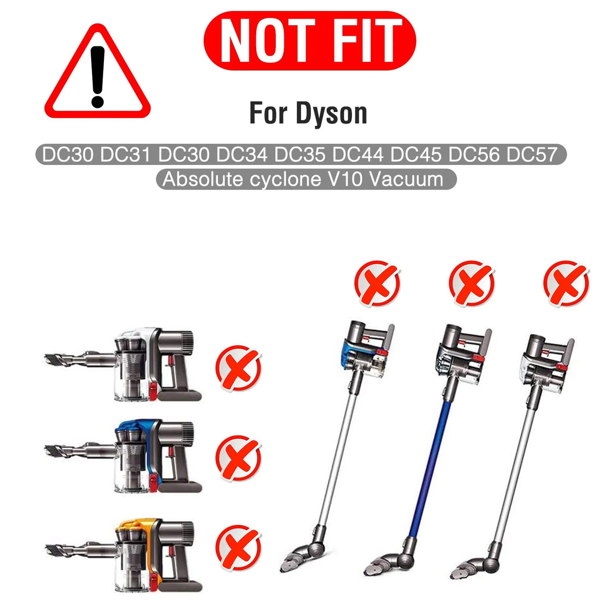 Battery Charger Compatible with Dyson Cordless Vacuum V6 V7 V8 DC58 DC59 DC61 - Image 4