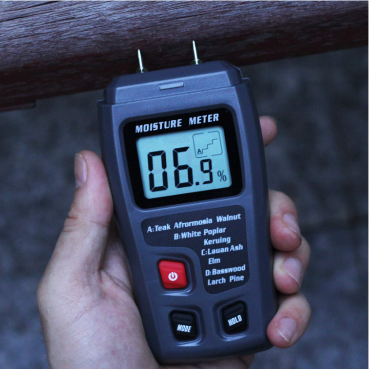 Digital LCD Wood Meter Detector Tester Wood Firewood Paper Cardboard - Image 2