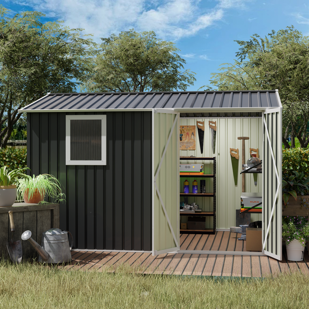 9x6 Outdoor Metal Storage Shed