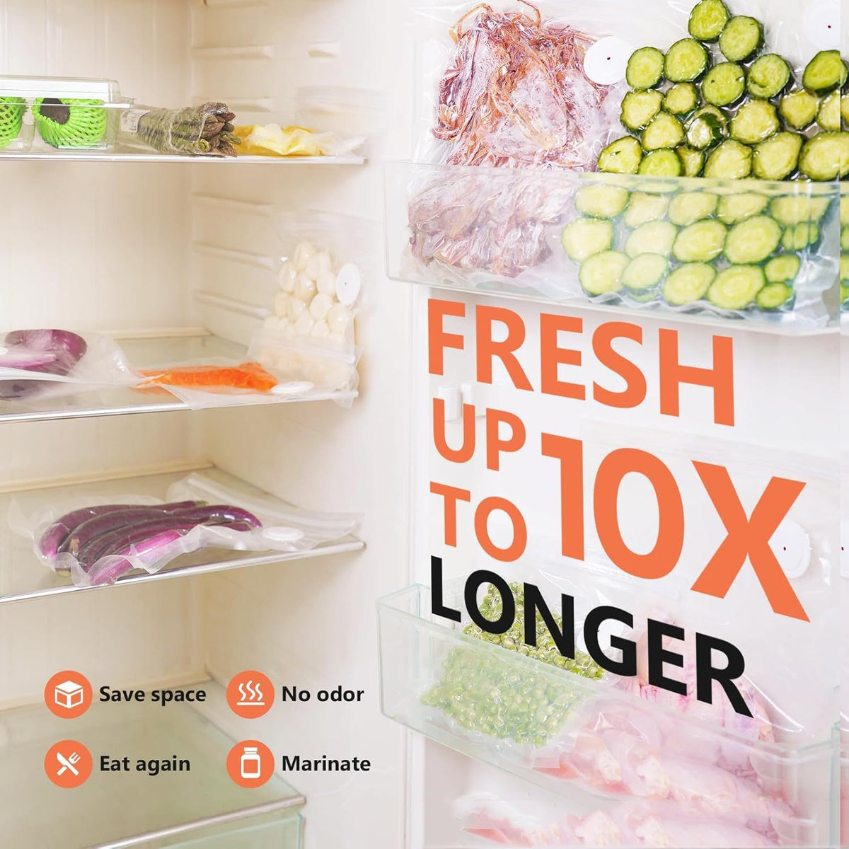 portable handheld vacuum sealer with packaging and components