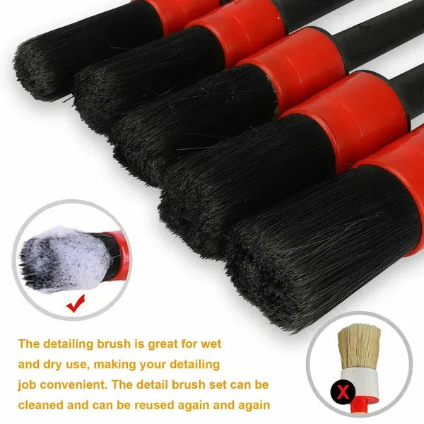 detailing brush set power scrubber in use lifestyle