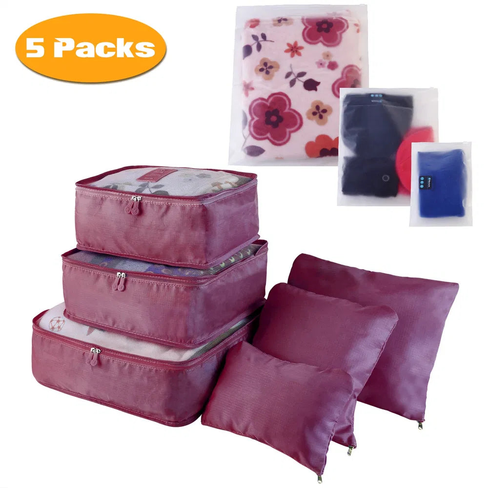 9pcs set clothes storage bags product angle 9