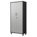 71 Metal Garage Storage Cabinet With Wheels Heavy Duty Tool Storage Cabinet