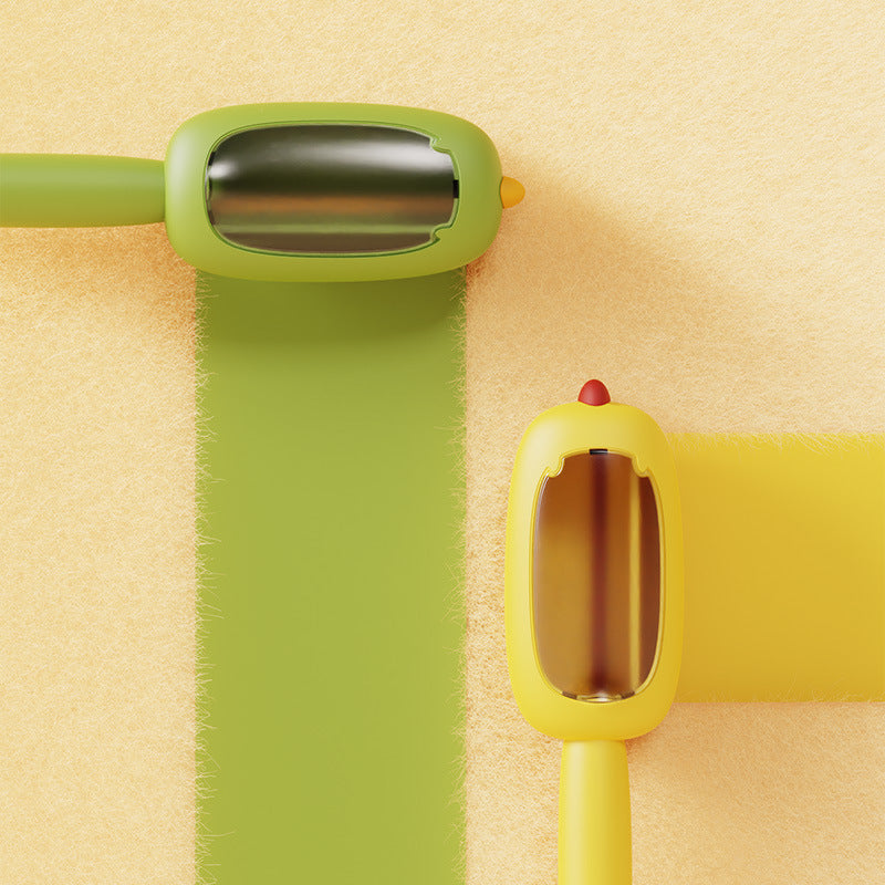 portable lint roller pet hair detail and structure
