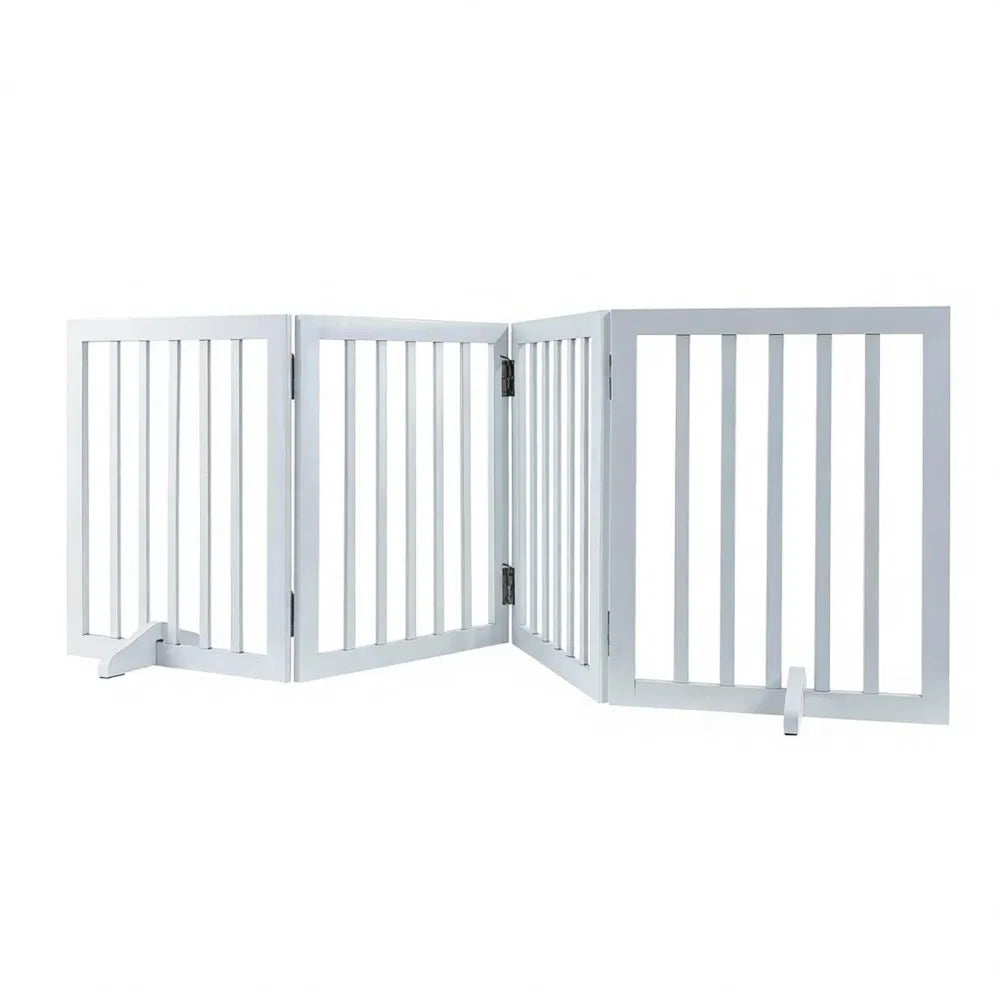 Modern Pet Barrier with Freestanding 80.3 Inches for Indoor - Image 3