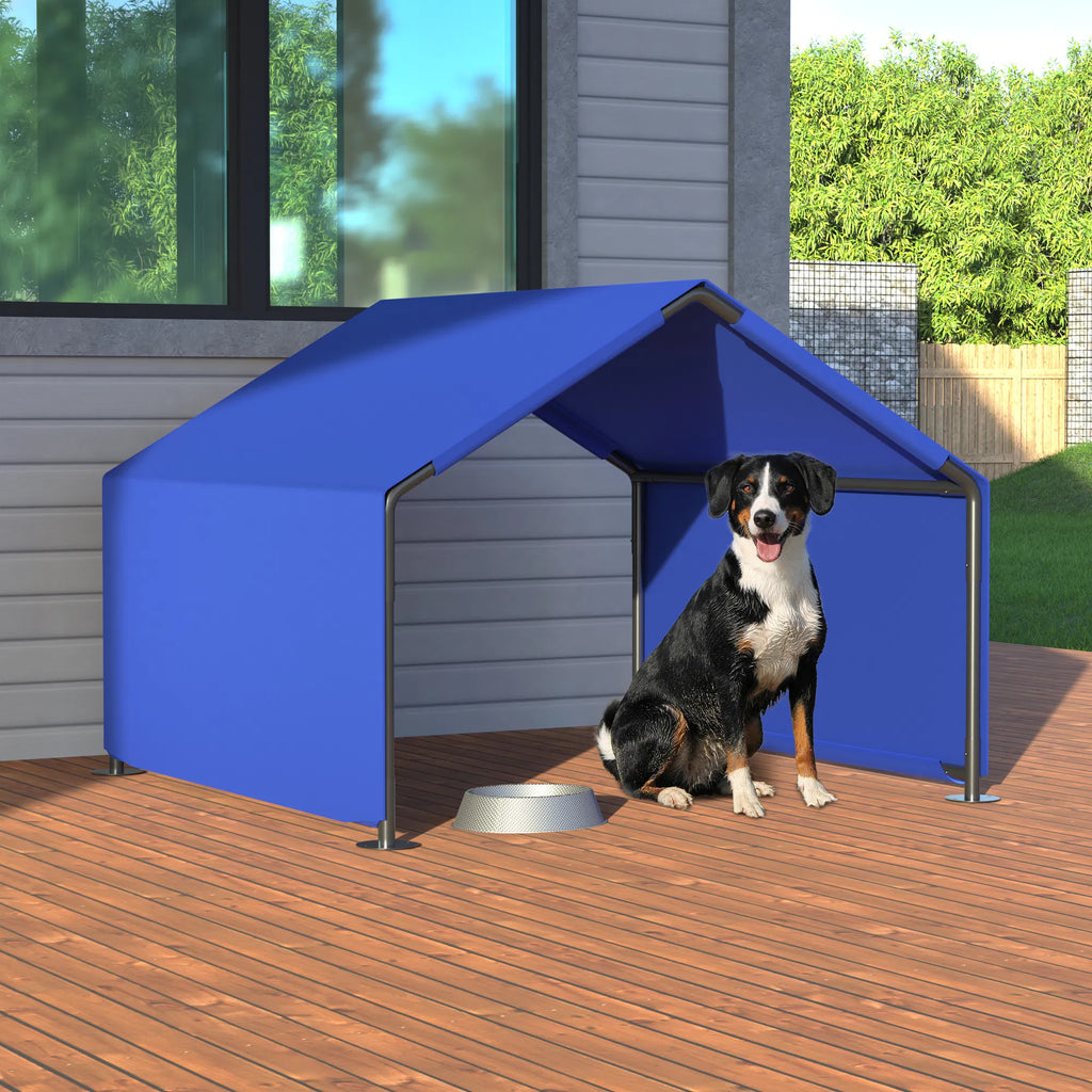 Dog Shade Shelter Outdoor Tent for Small Medium Dogs Waterproof Sun Protection - Image 2
