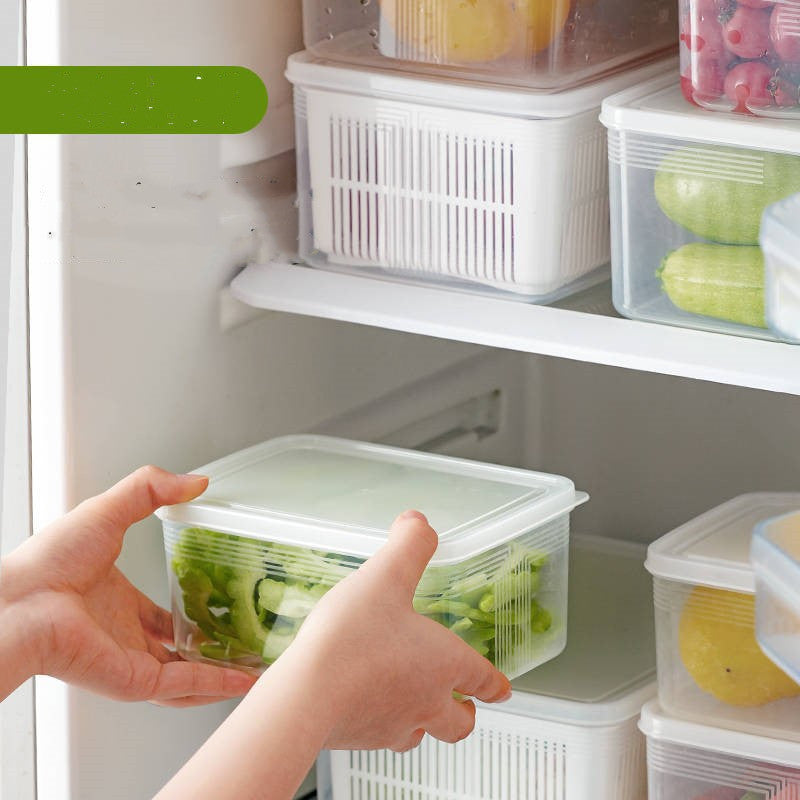 produce vegetable fruit storage containers detail and structure
