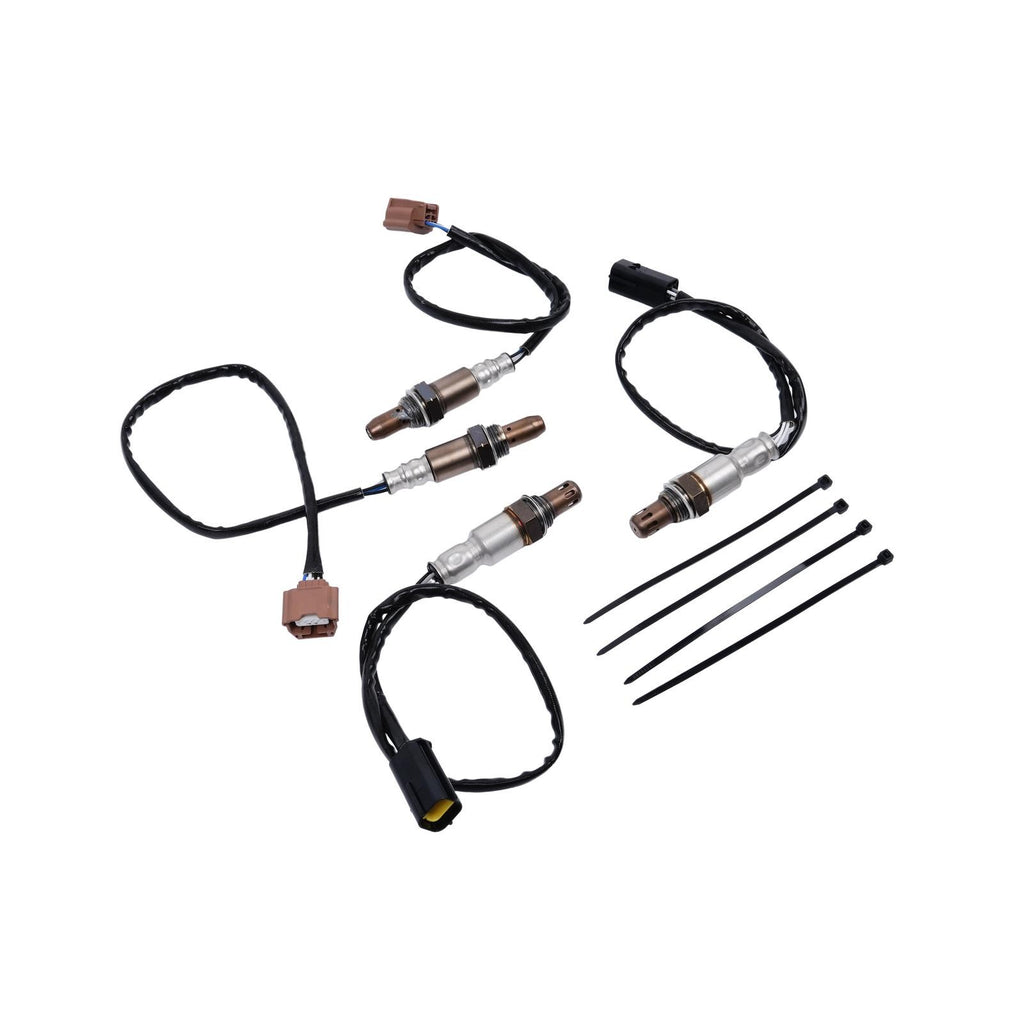 4pcs Up&Downstream O2 Oxygen Sensor For Nissan 370Z Infiniti G37 3.5L 3.7L