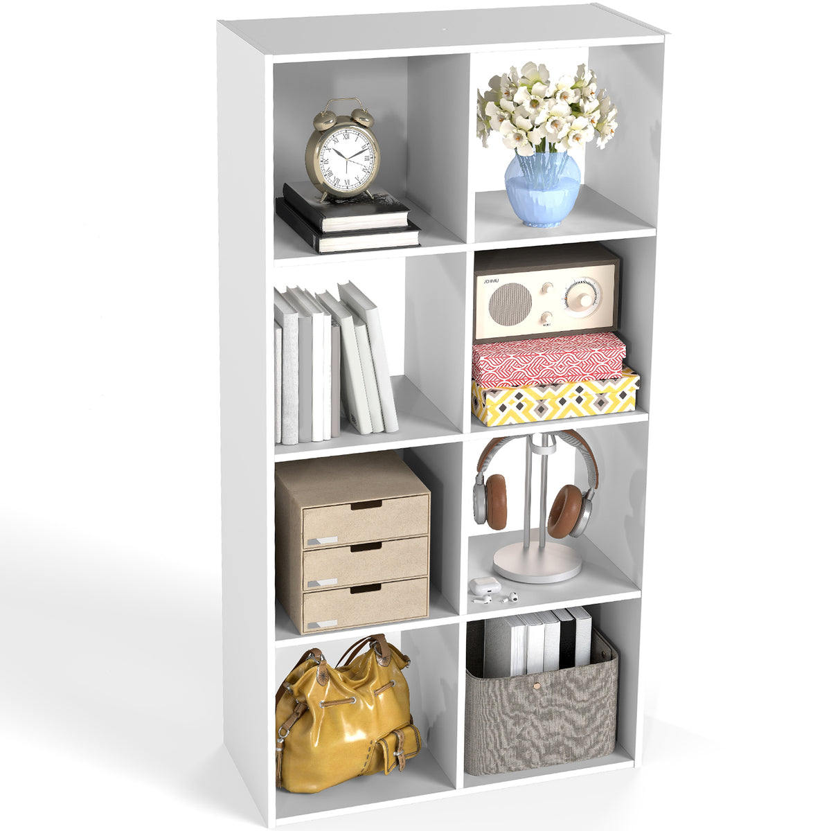 cube storage organizer open bookshelf product angle 9