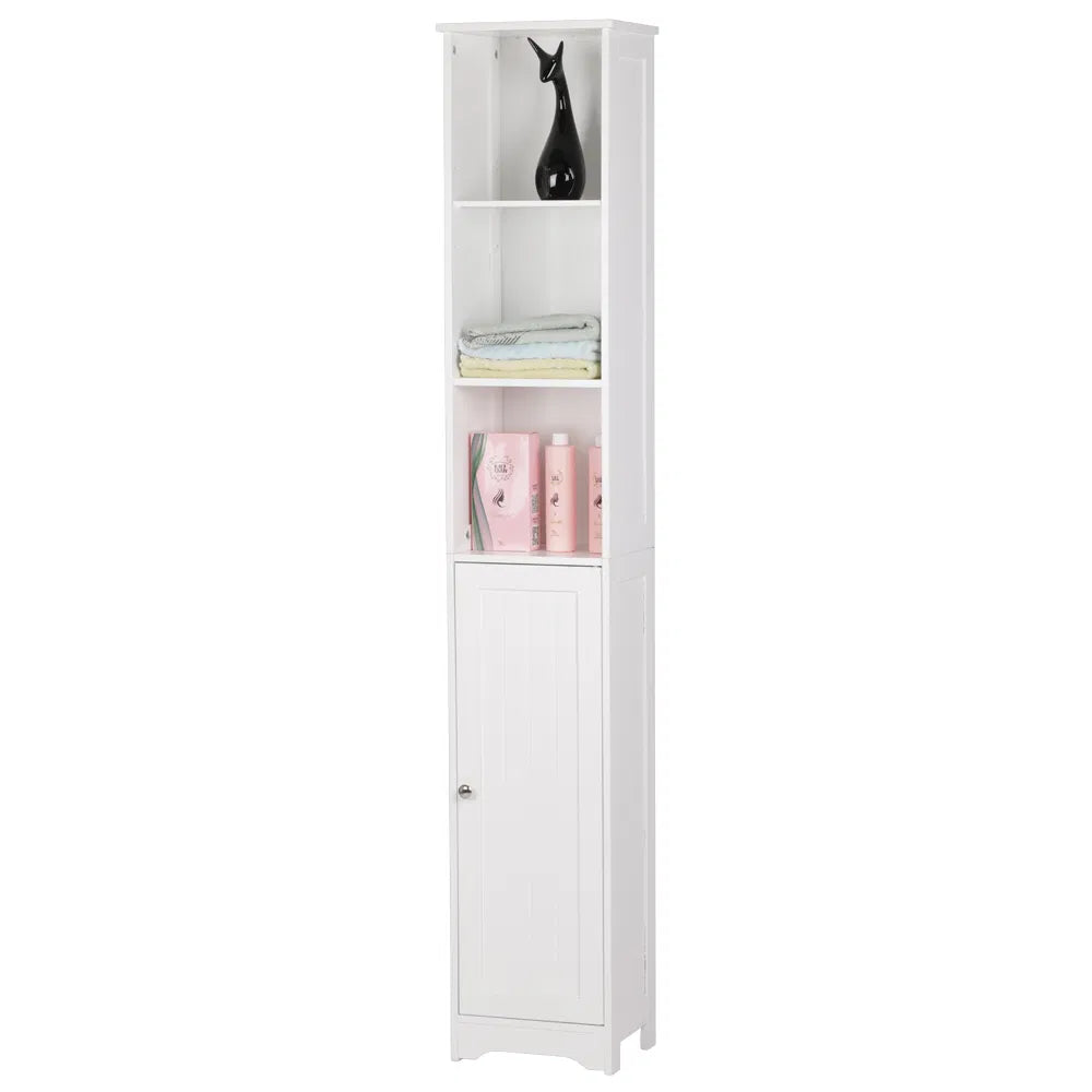 one door three layers bathroom in use lifestyle