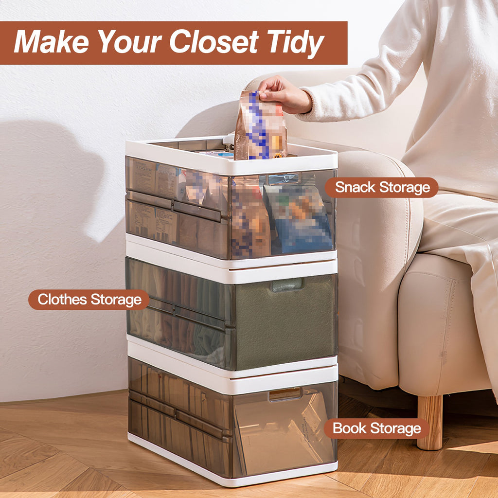 pack foldable storage bin with product angle 7
