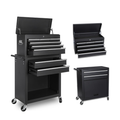 Tool Chest 8 Drawer Rolling Tool Storage Cabinet With 2 In 1 Detachable Top
