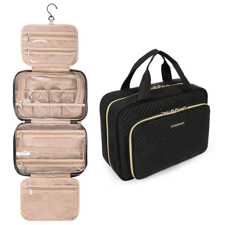 wash bag hanging travel makeup packaging and components