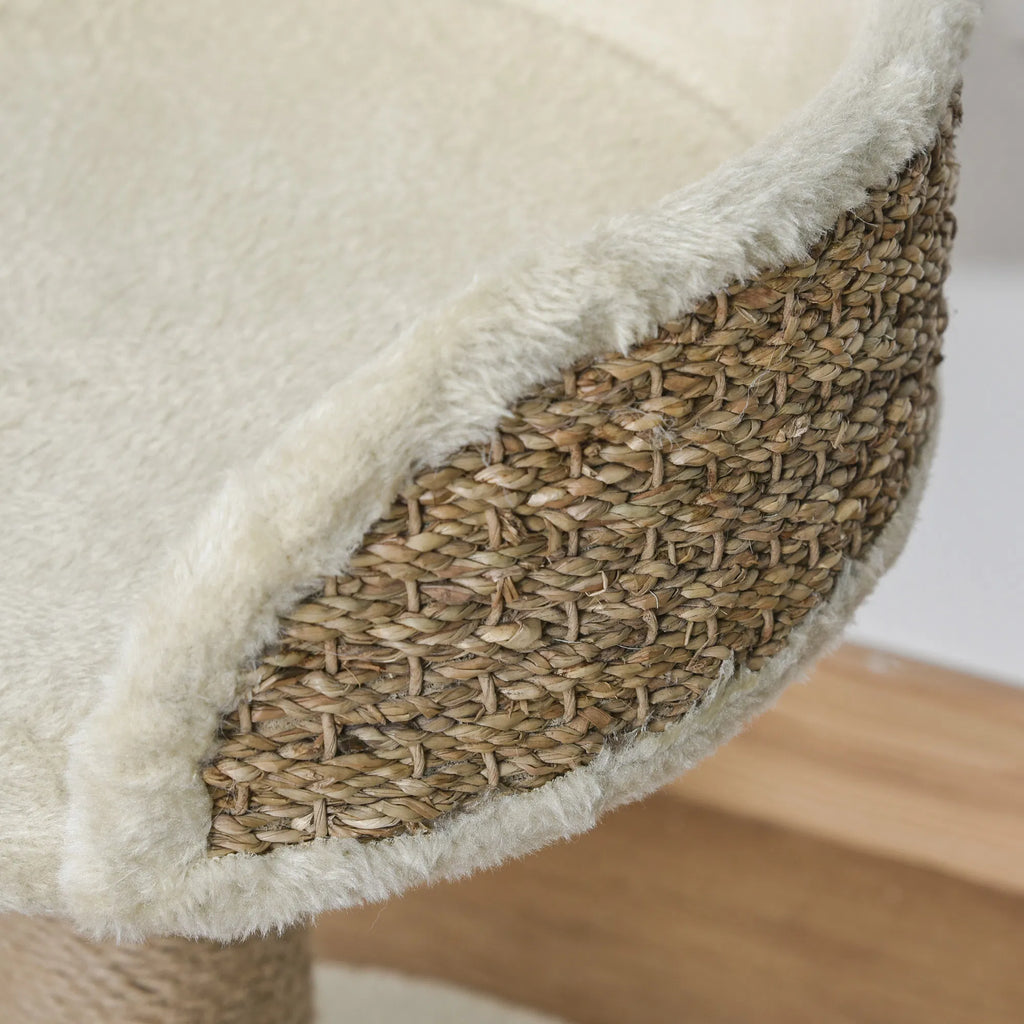 Cat Tree with Scratching Post Toy Ball Perch Small Cat Tower for Indoor Cats - Image 2
