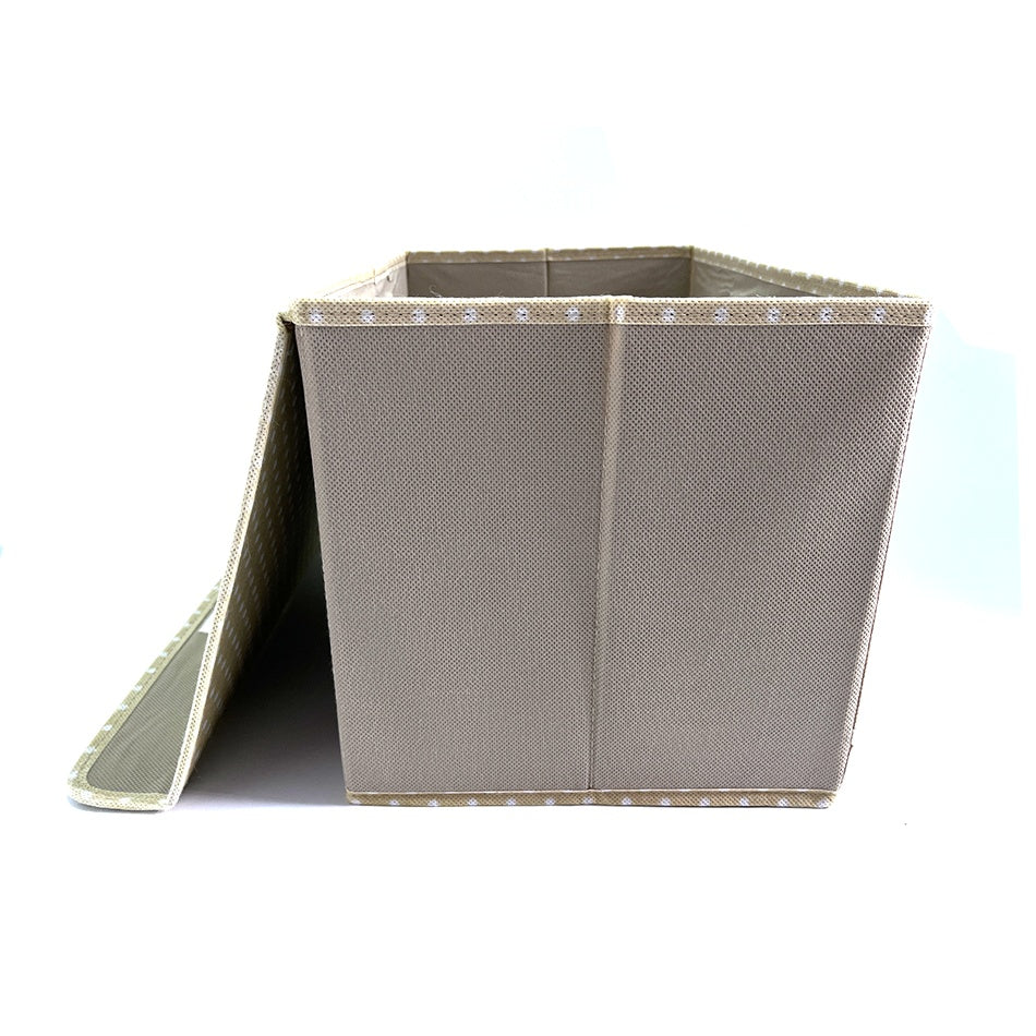 foldable fabric storage cube bin