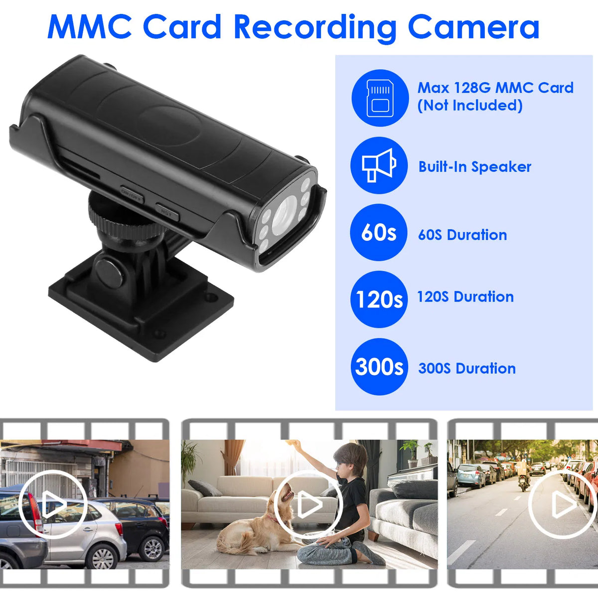 Wireless Camera Reverse Hitch Guide Camera Vehicle Backup Rechargeable Camera - Image 5