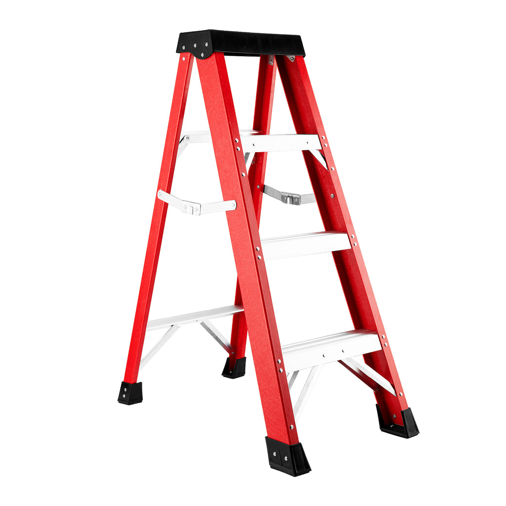 Fiberglass Insulating Ladder Folding Step Ladder For Safe Electrical Work - Image 5