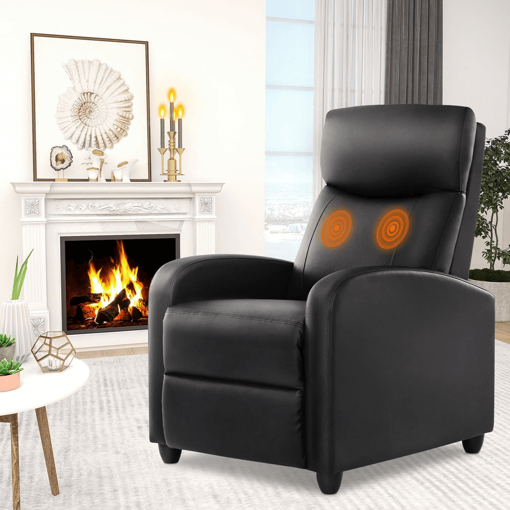 Manual Upholstered Lounge Recliner Chair