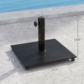 29-lb Square Patio Umbrella Base - Bronze
