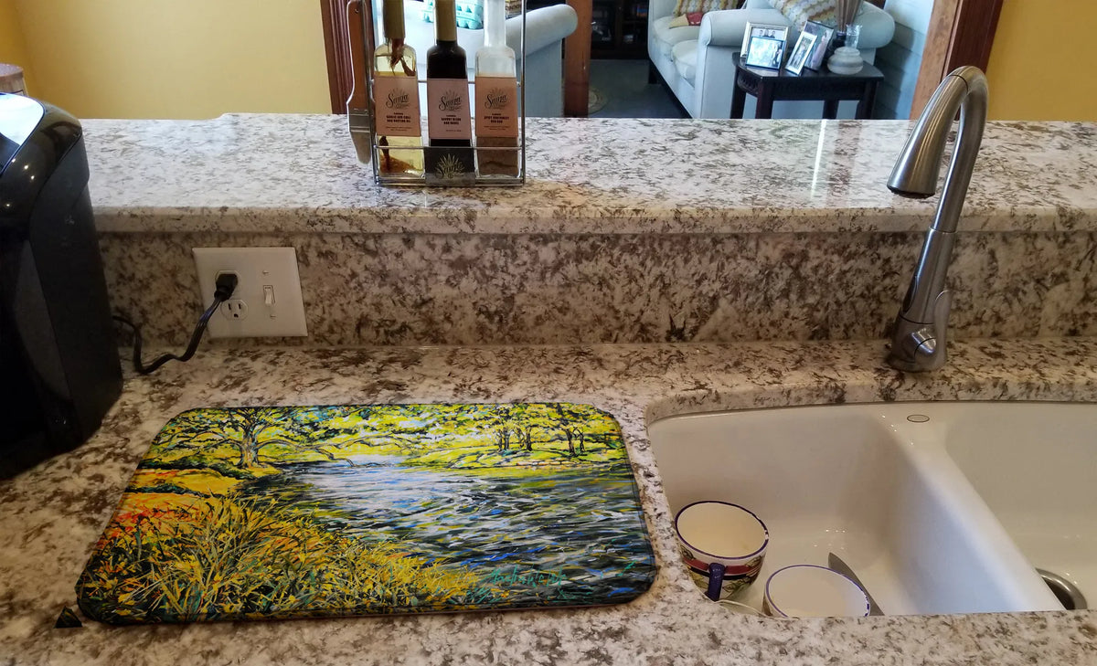 At The Grand Hotel Dish Drying Mat Absorbent Dish Drying Mat Pad for Kitchen - Image 2