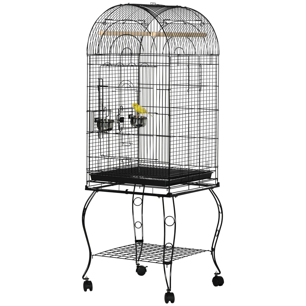 60" Large Bird Cage with Openable Top for Cockatie Sun Conure - Image 2