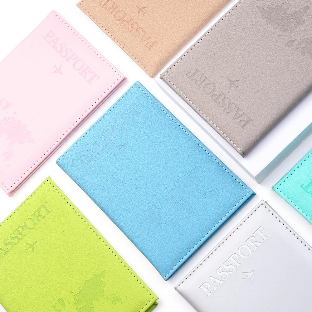 travel document package passport cover in use lifestyle