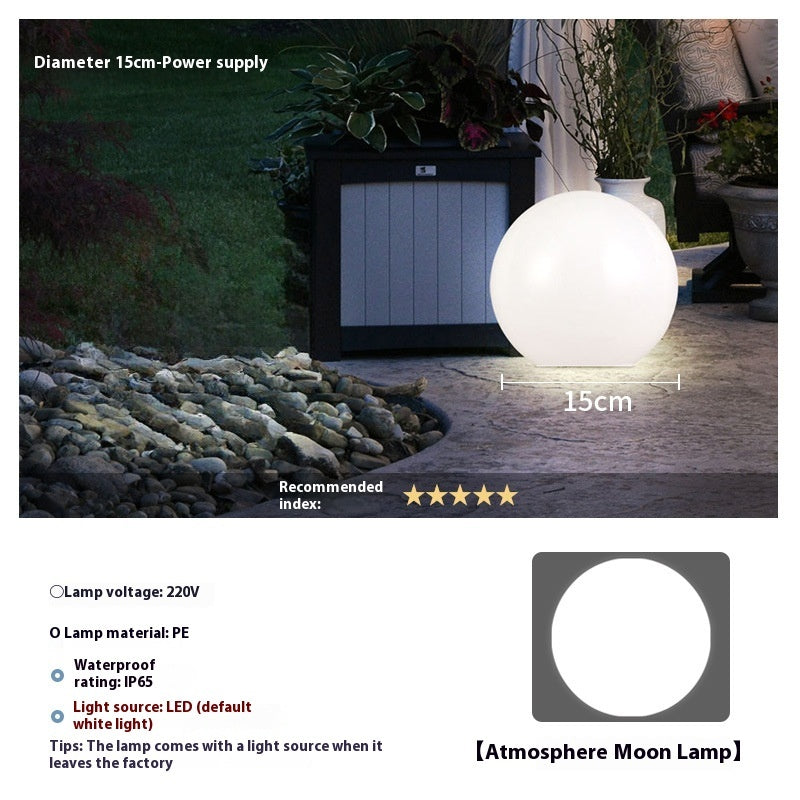 outdoor solar garden light landscape product angle 7