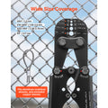 Crimping Tool 3/64" 1/8" Steel Wire Rope Crimper With Clear Metric And