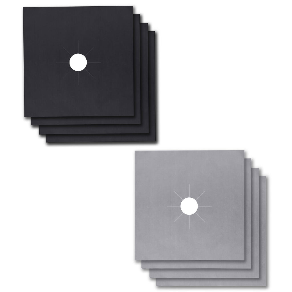 4 Pack Reusable Nonstick Stovetop Burner Protector Liner - Image 4