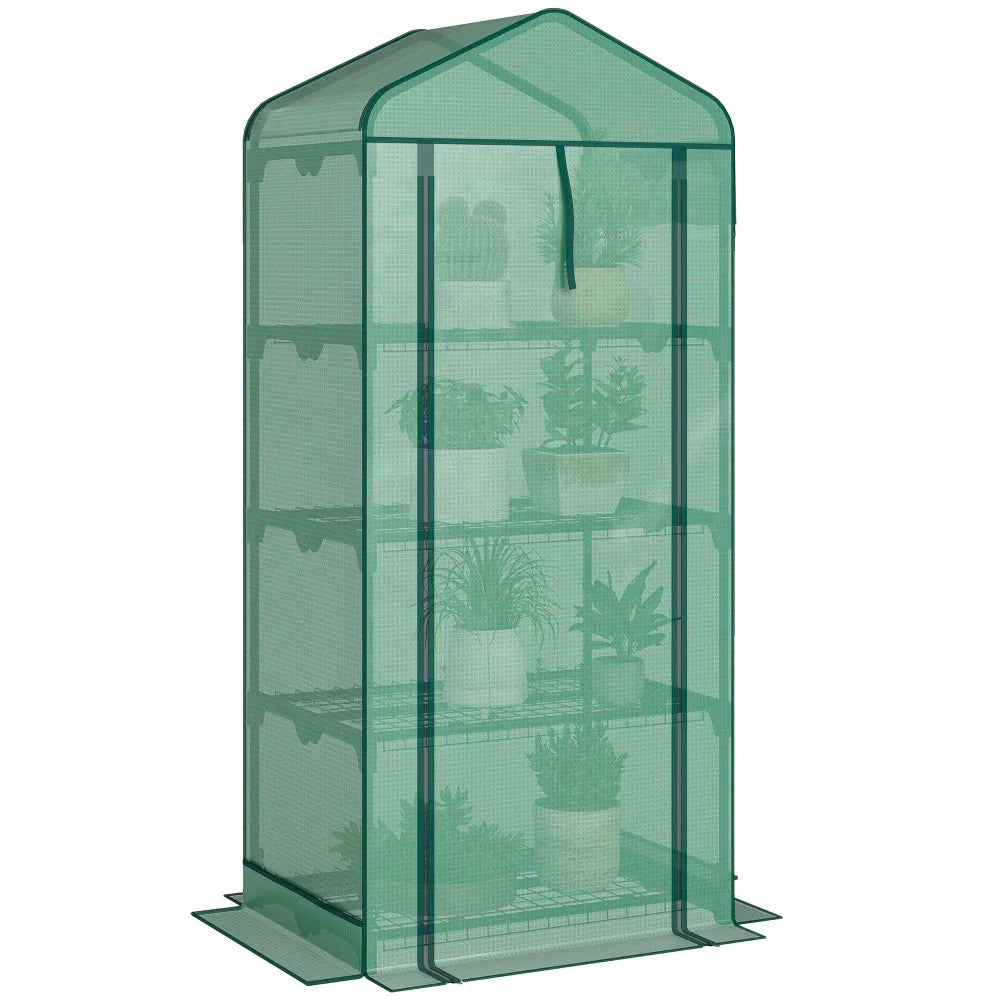 Garden Bed With Mini Greenhouse - Image 3