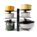 Adjustable Pot Rack Kitchen And Storage Organization - Main View