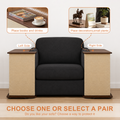 2 in 1 Cat Scratcher Side Table for Couch Sofa Protector End Table Reversible