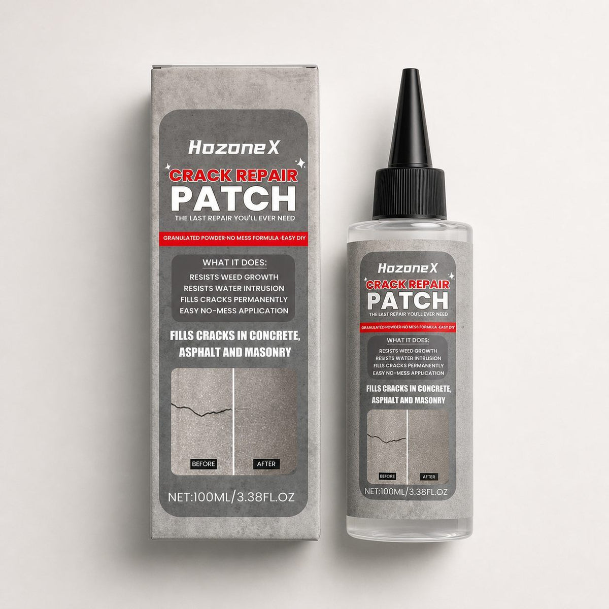 HozoneX Crack Repair Filler Compound 100 ml - Image 3