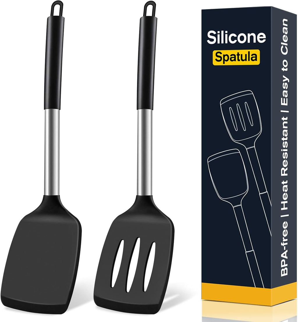 pack silicone spatula set solid main view