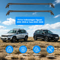 Roof Rack Cross Bars Fit For Tiguan 2018 Taos 2022 With Raised Side Rails
