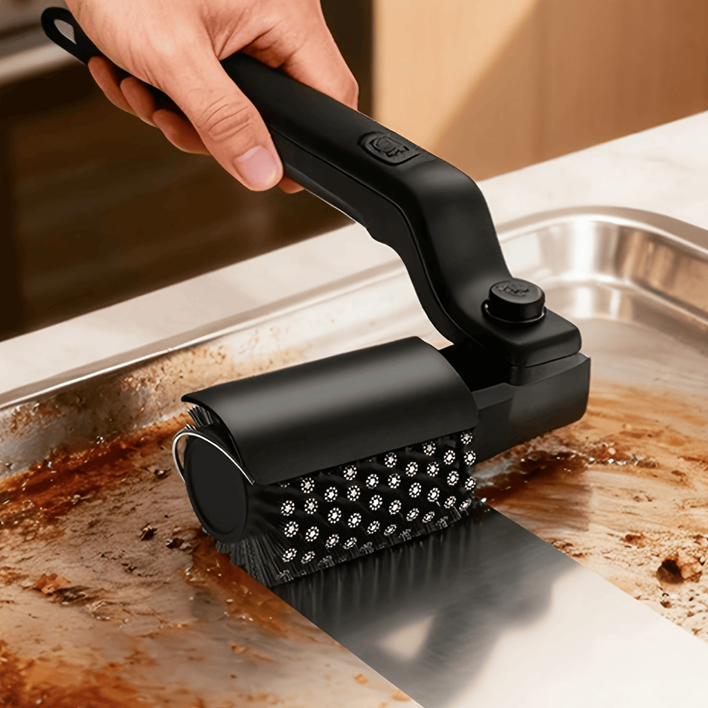Professional Electric Rotary Grill Brush 3 Speed High Torque Power Scrubber 304 - Image 3