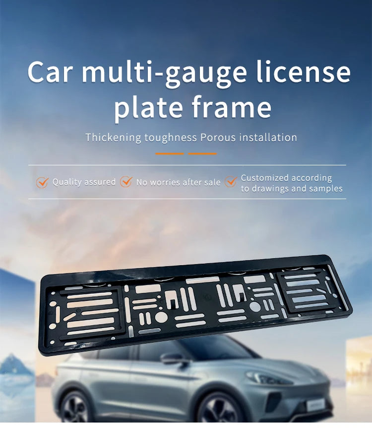 EU Universal Auto Car License Plate Holder Frame European German Russian UK GE - Image 3