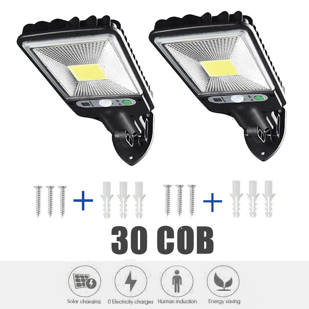 2Pack Waterproof LED Solar Powered Light PIR Motion Sensor Outdoor Lamp Garden - Image 5