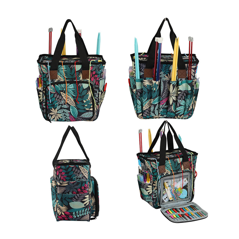yarn organizer crochet tool storage packaging and components