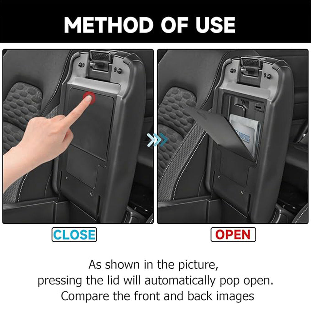 For Issan Pathfinder 2022 Car Accessories Center Console Organizer Tray - Image 6