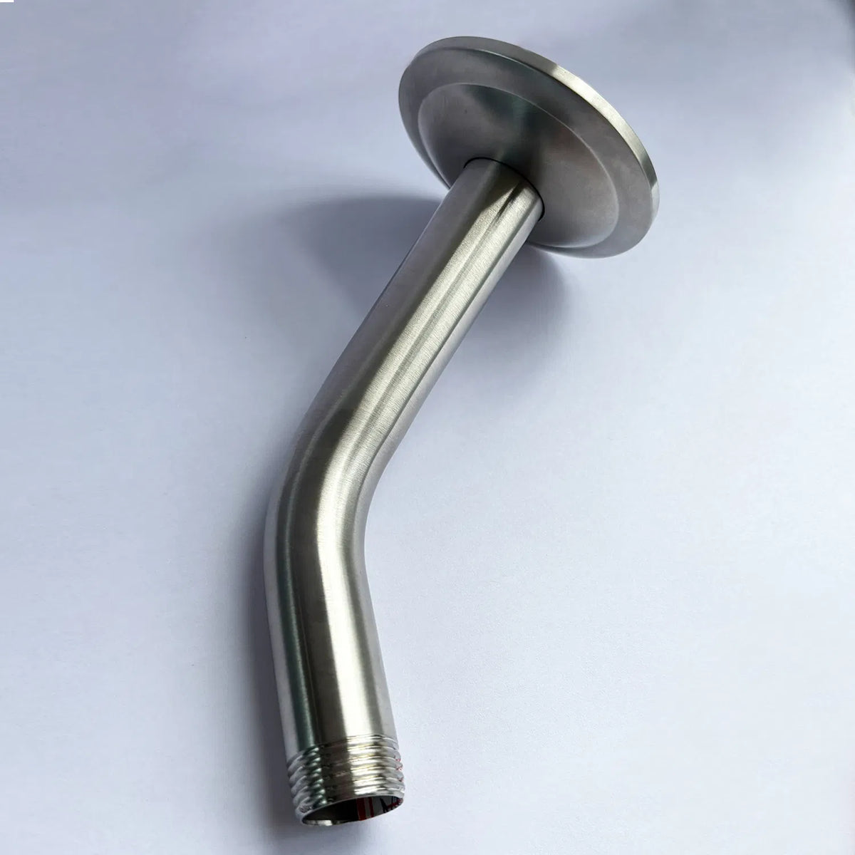Shower Arm with Flange 1/2 NPT Tapered Threads Rain Shower Head Arm Wall