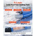 50FT Heated Water Hose For RV Antifreeze To 45°F Drinking Water Hose 1/2" ID