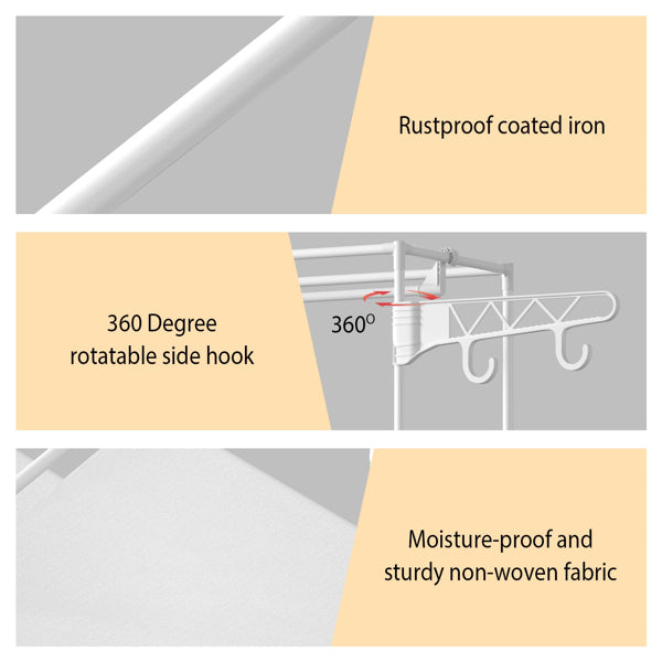4-Layer Closet and Garment Organizer Rack